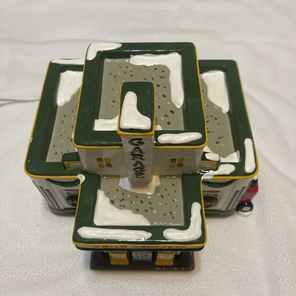 Department 56 Original‎ Snow Village Holly Brothers Garage 54854 Retired 1995